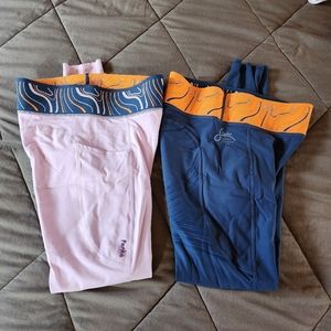 2 pair of Fanka leggings . Never worn